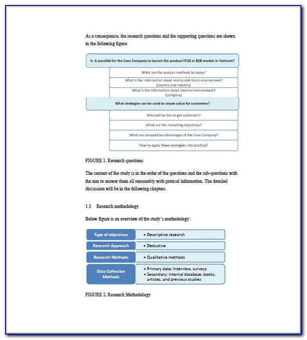 Business To Business Marketing Plan Template