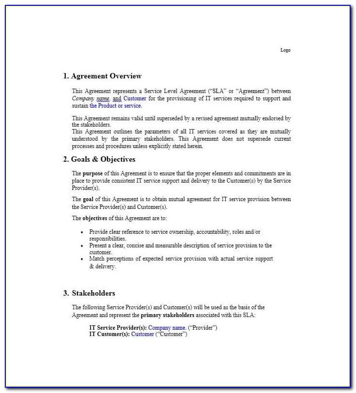 Courier Service Agreement Template