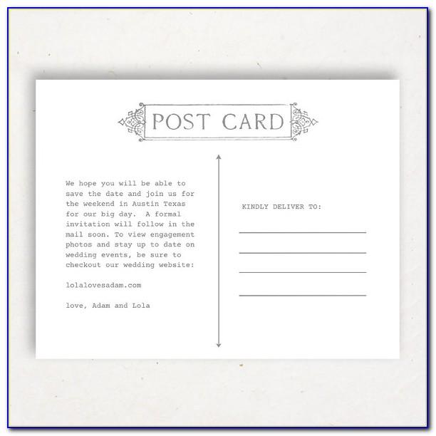 Free Postcard Templates For Mac