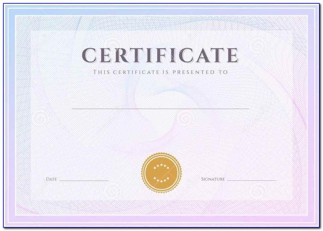 Free Preschool Graduation Certificate Template