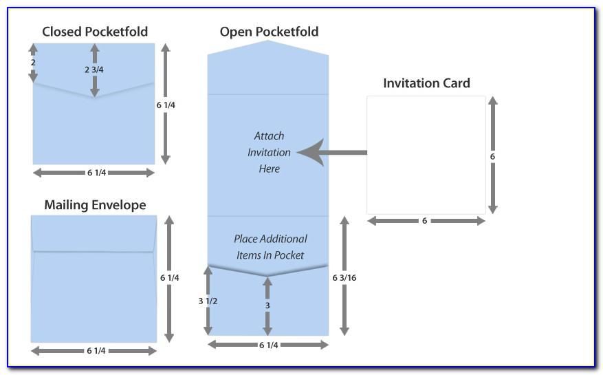 Pocket Fold Invite Template