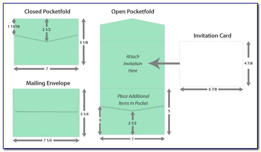 Pocketfold Invitation Template Download