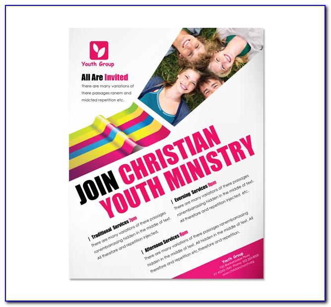 Youth Group Flyer Template Free