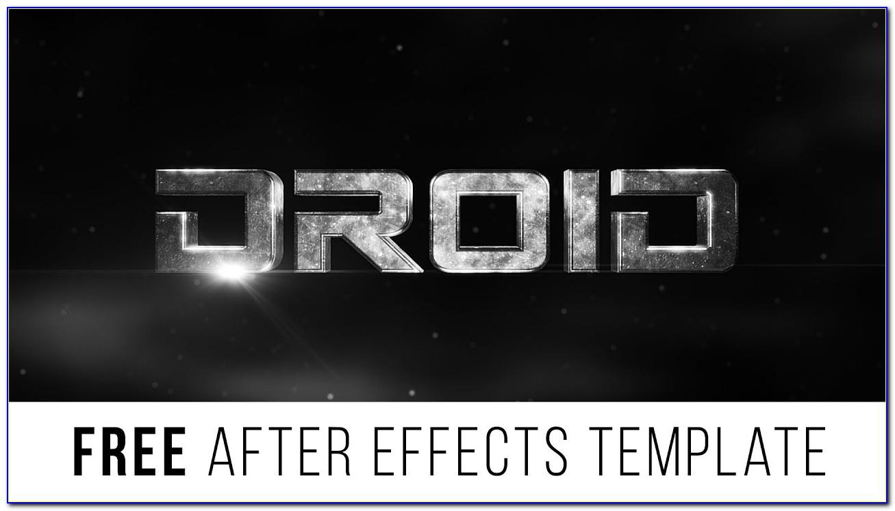 After Effect Title Templates