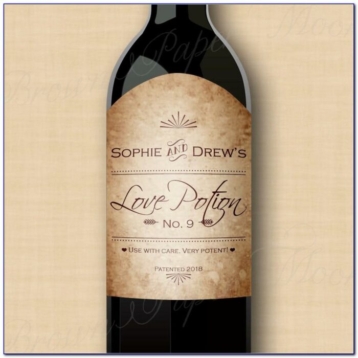 Avery Wine Label Template 22809