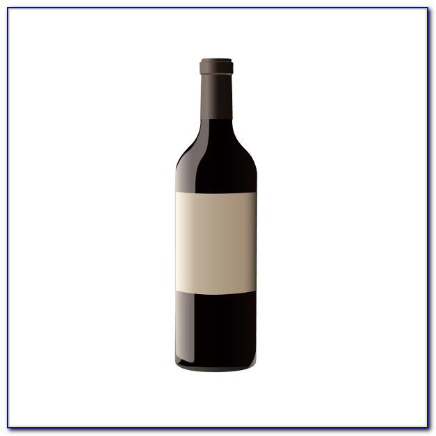 Blank Wine Bottle Label Template