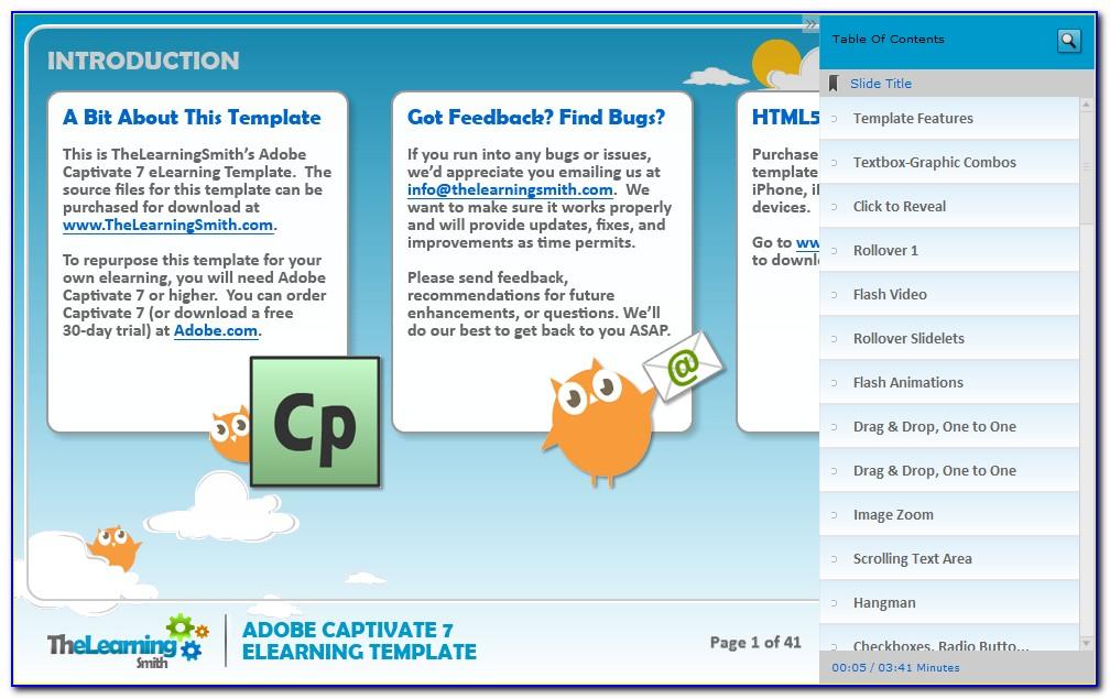 Elearning Templates Captivate