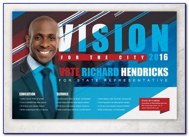 Election Brochure Template Free
