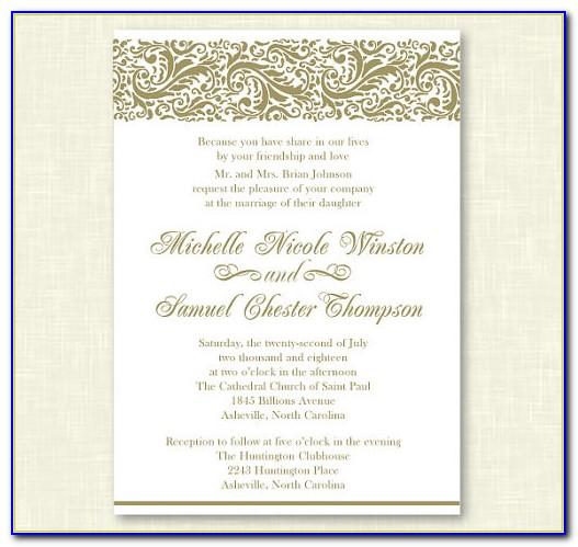 Formal Invitation Templates For Business