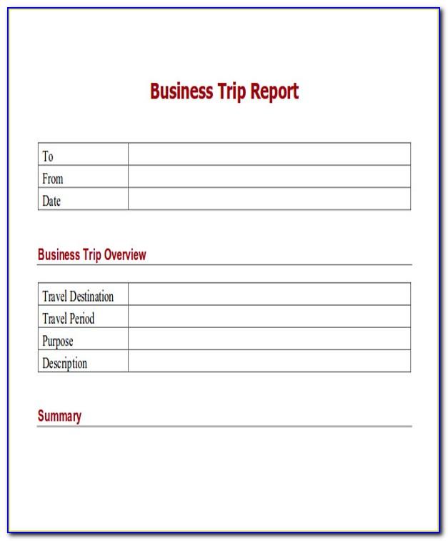 Free Business Report Template Indesign