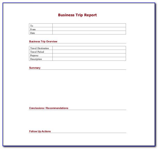 Free Business Report Templates For Word