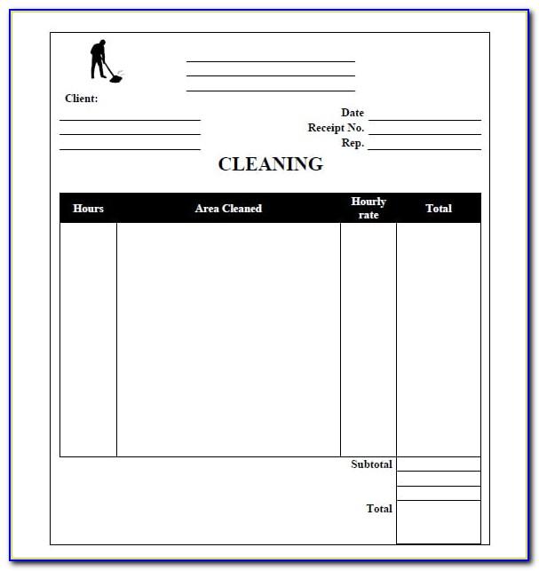 Free Cleaning Invoice Template Uk