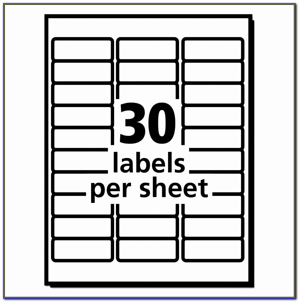 Free Template For Address Labels 18 Per Sheet