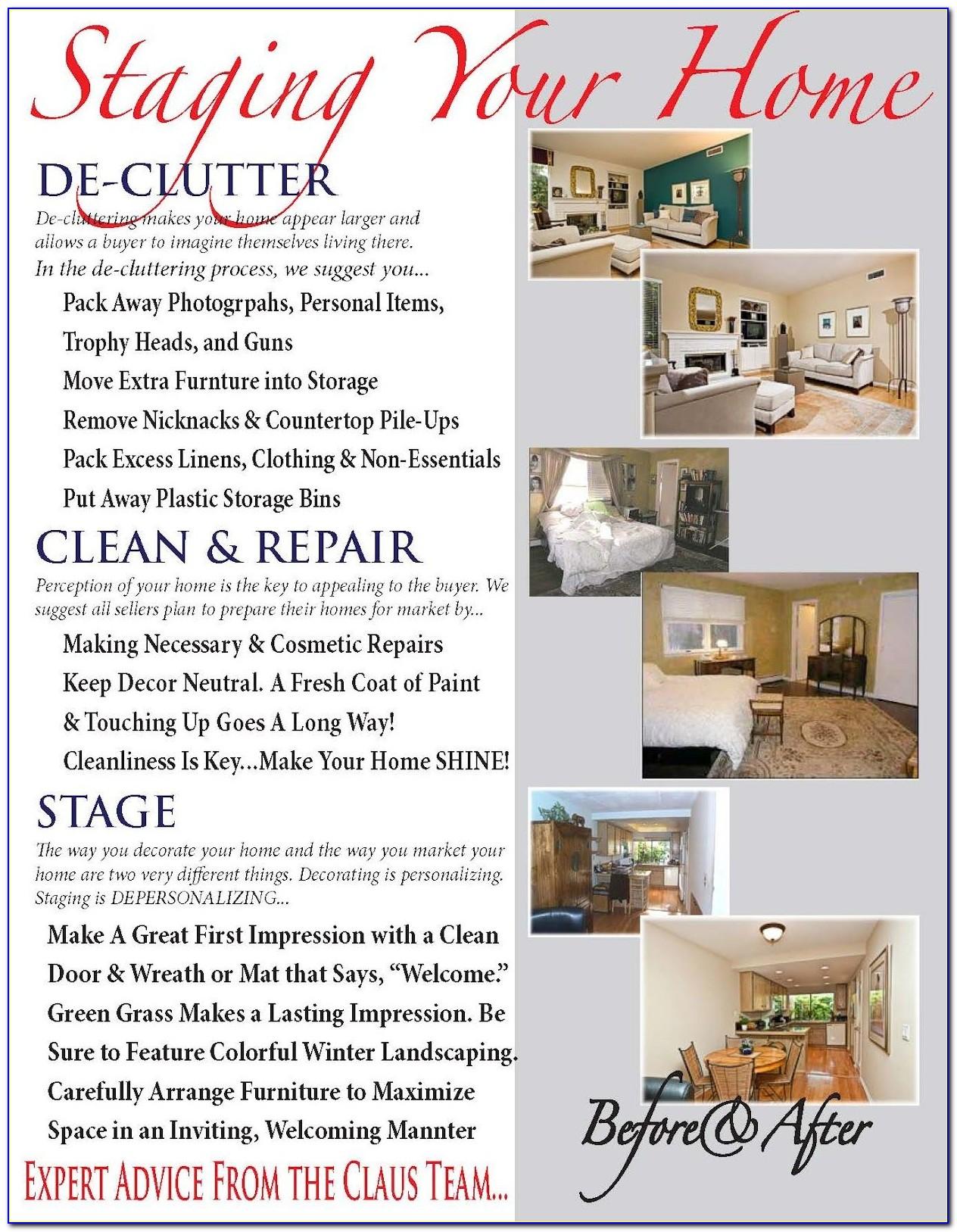 Home Staging Flyer Templates