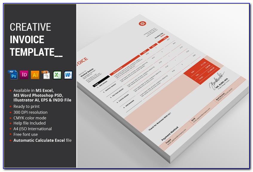 Invoice Psd Template Free Download