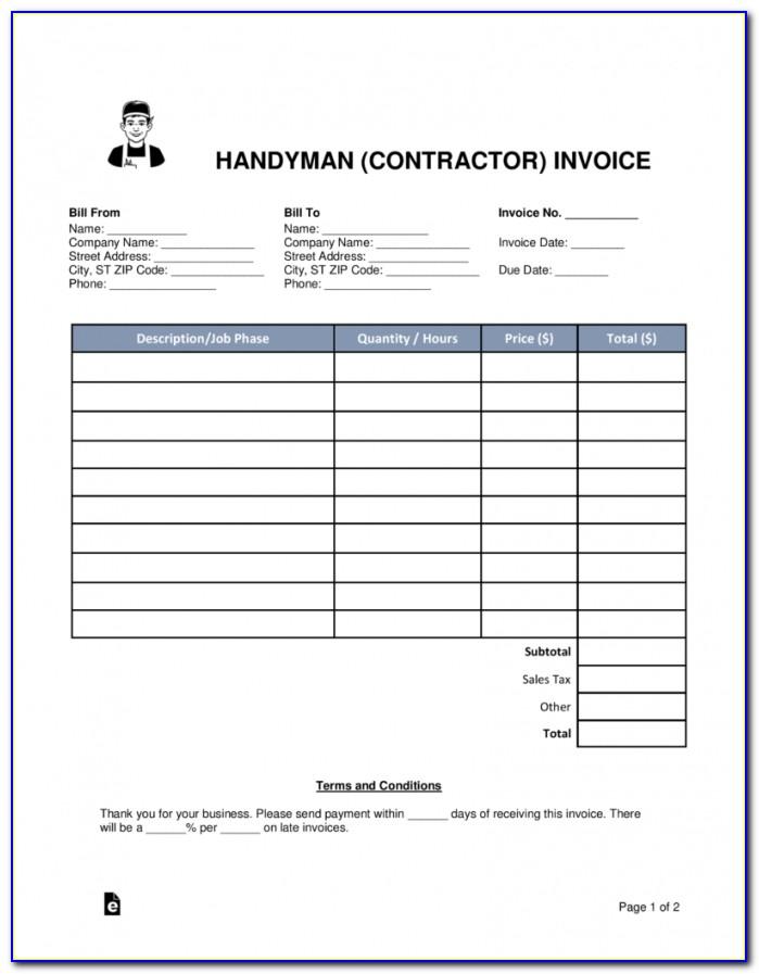 Junk Removal Contract Template