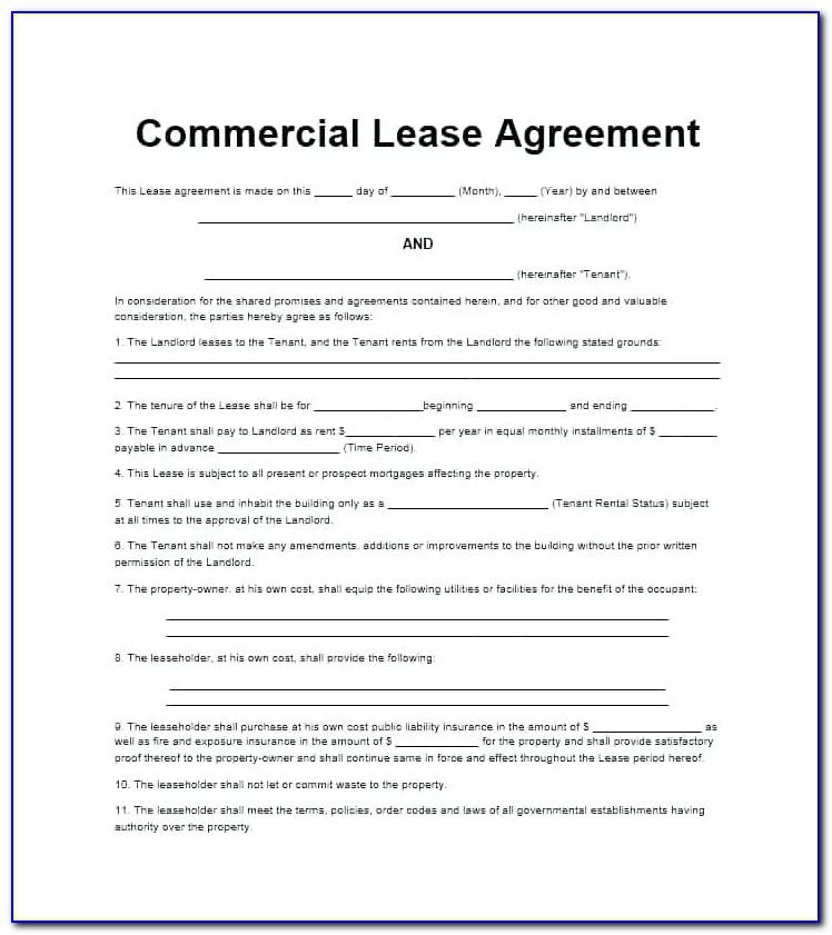 Landlord Contract Template Uk Free
