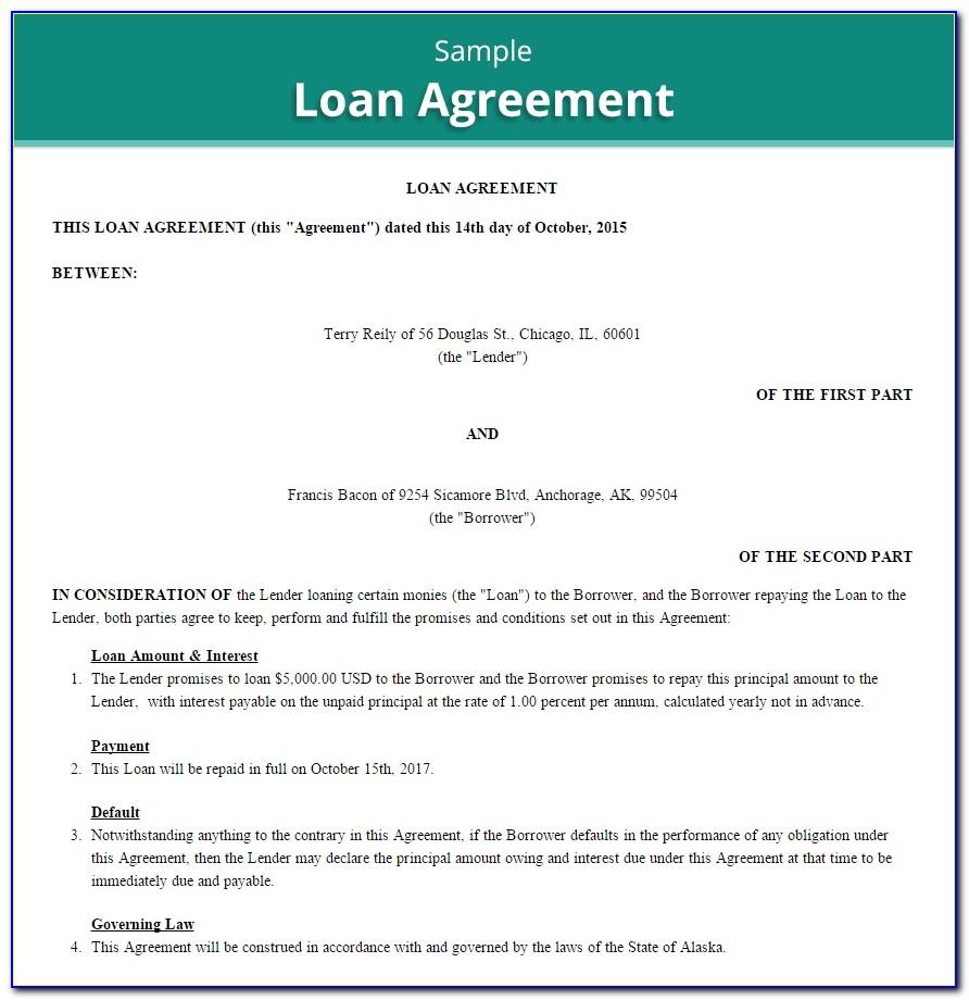Laptop Loan Agreement Template