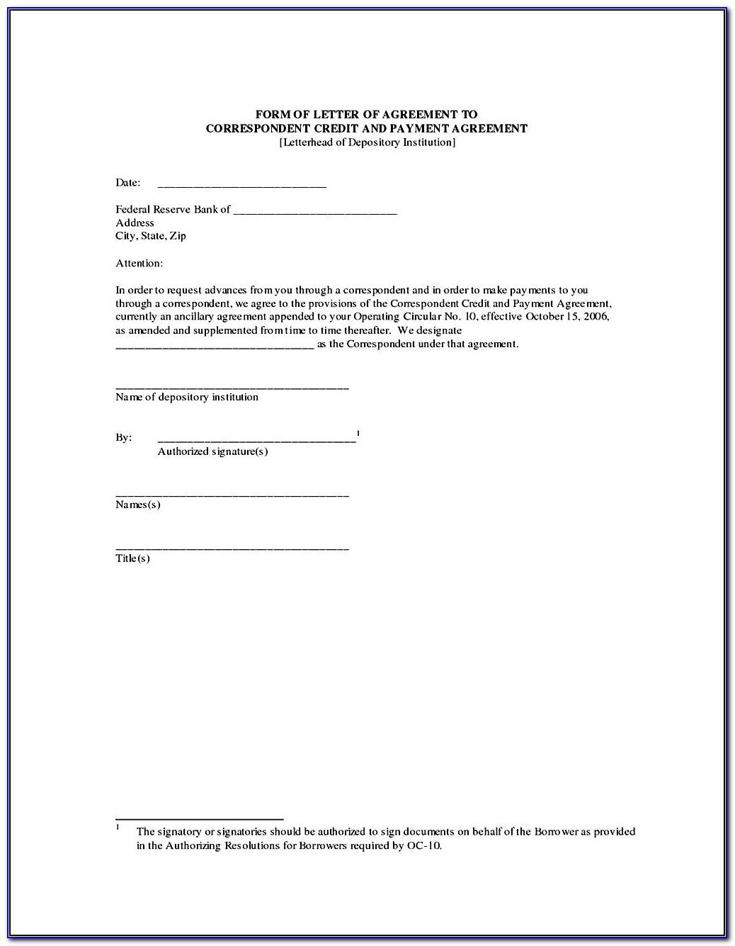 Loan Cancellation Agreement Template