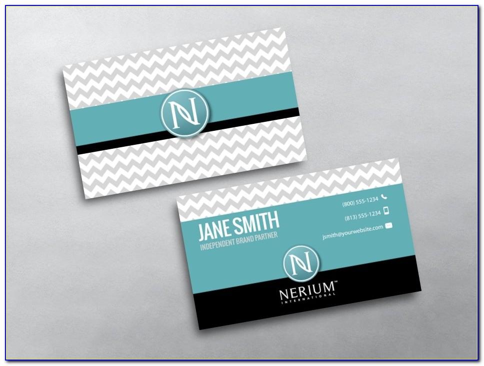 Nerium Business Cards Template