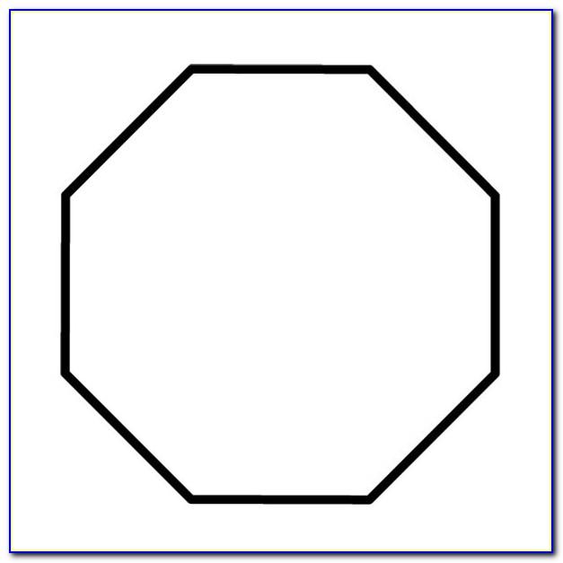 Octagon Quilting Template
