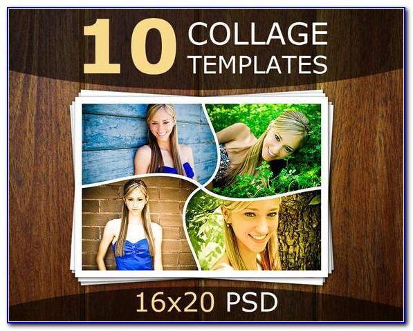 Photo Collage Template Psd Free Download