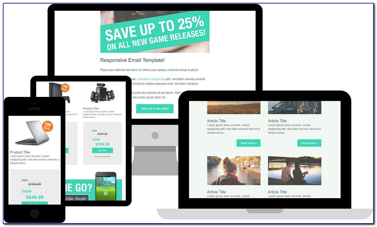 Responsive Html Email Newsletter Template