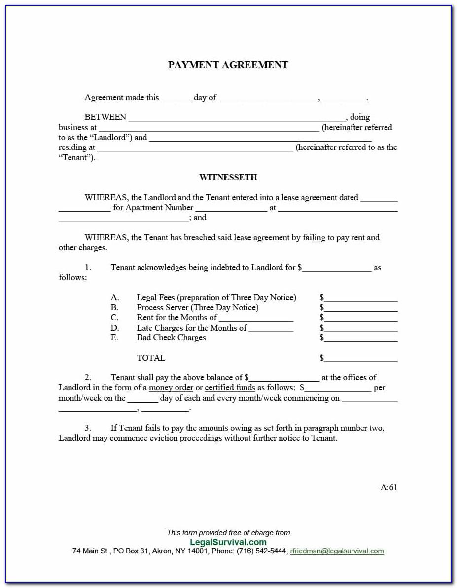 Stipend Contract Template
