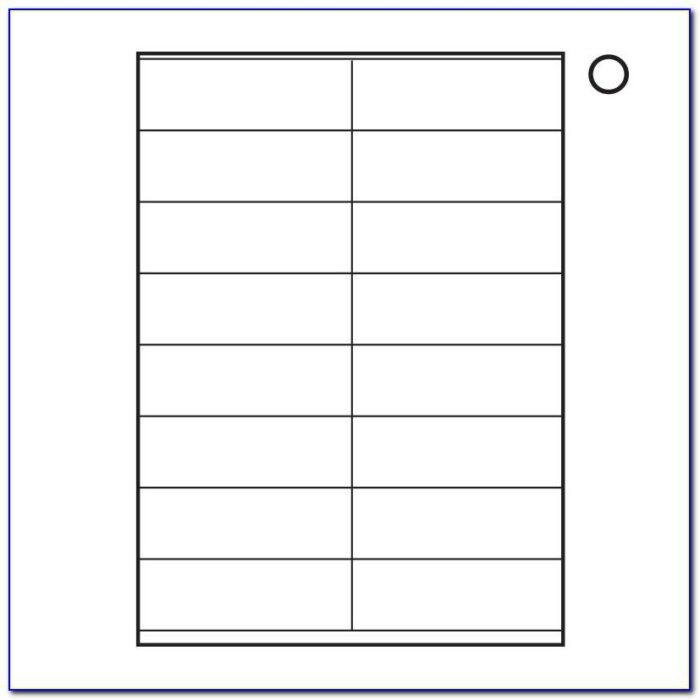 Template For Printing Labels 24 Per Sheet