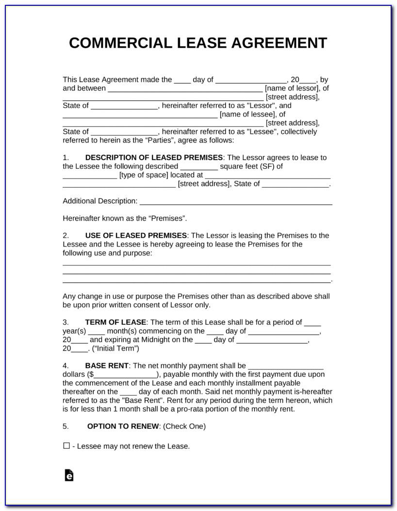 Business Lease Agreement Template Uk