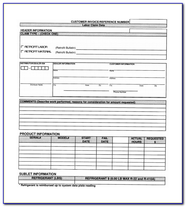 Catering Invoice Sample Template