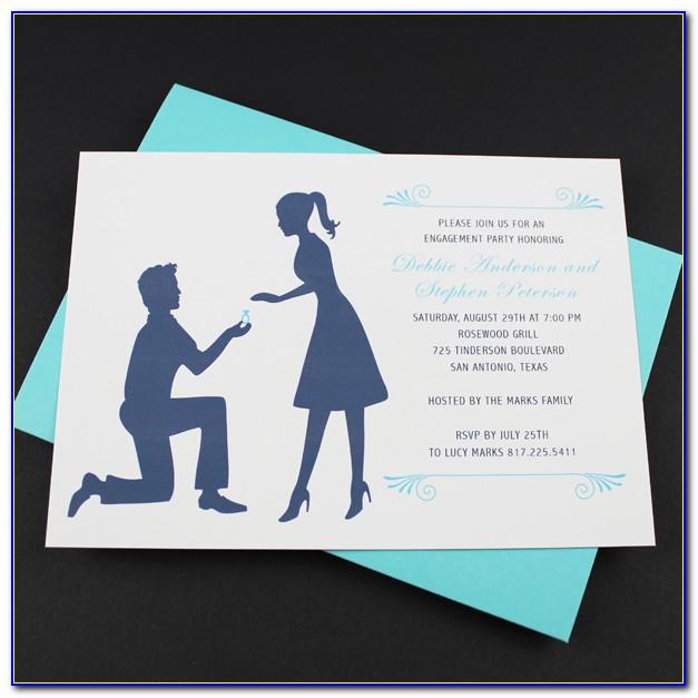 Engagement Invitation Card Templates Free Download
