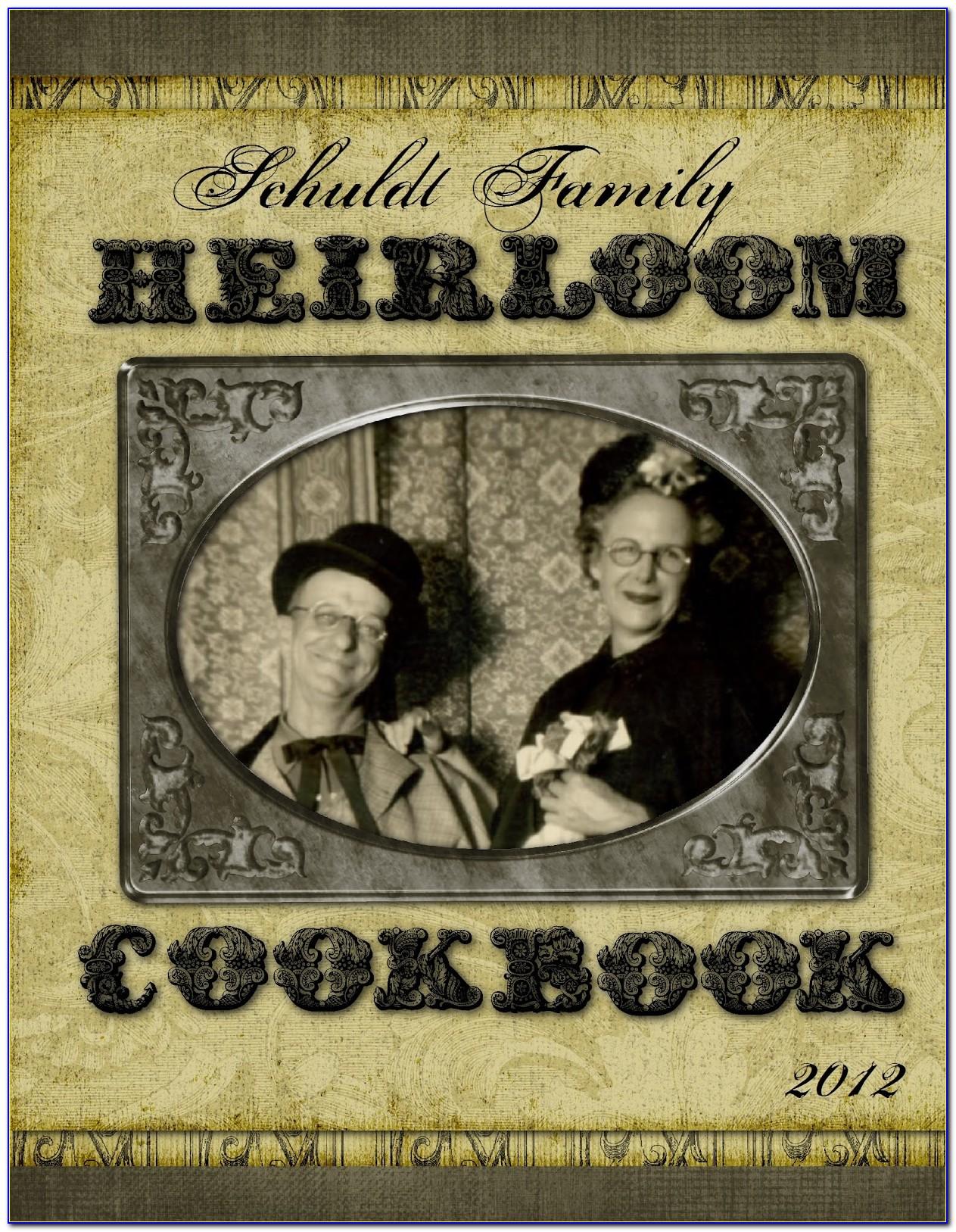 Family Cookbook Templates