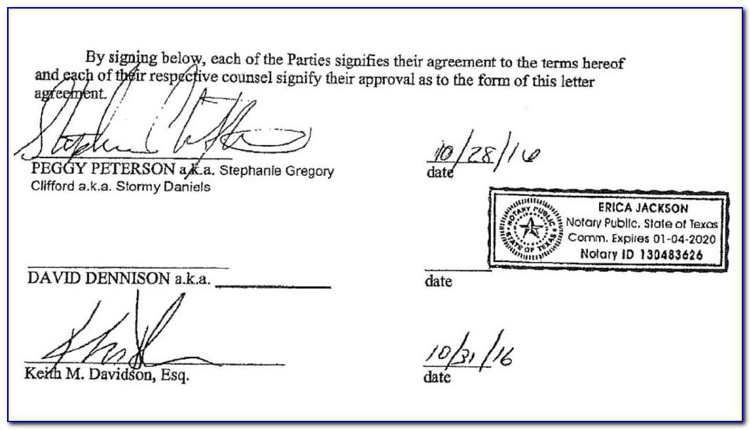 Florida Notary Stamp Template