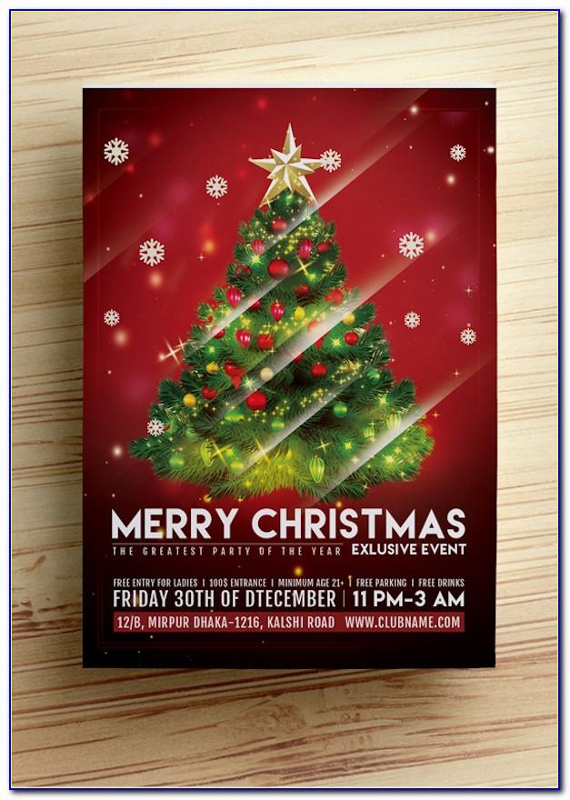 Free Christmas Brochure Template