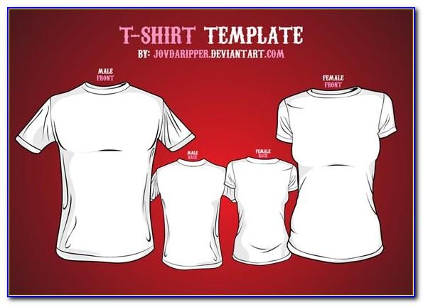Free Download Vector Polo T Shirt Template