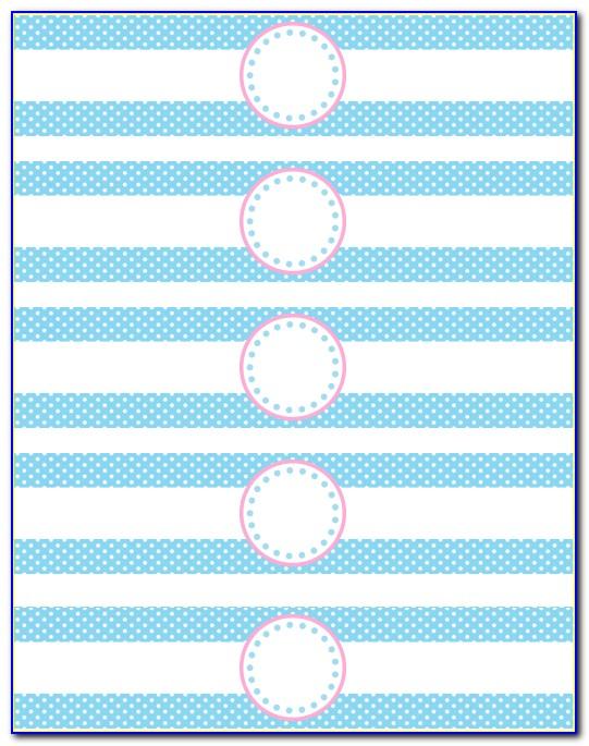 Free Printable Water Bottle Wrappers