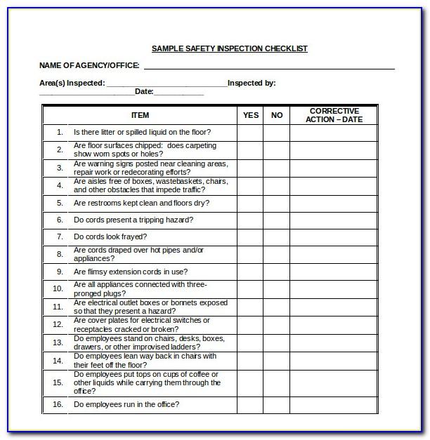 Home Inspection Template Word 2010