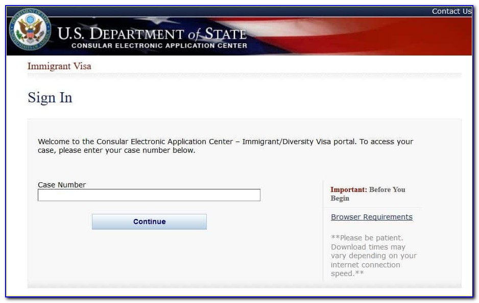 Non Immigrant Visa Invoice Payment Center
