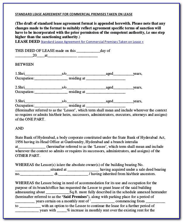 Office Lease Agreement Template