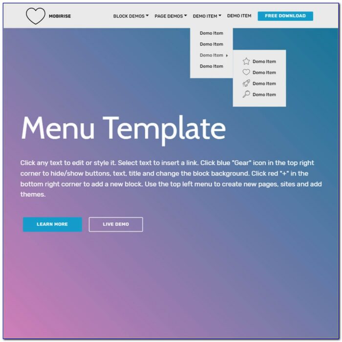 Parallax Website Templates In Bootstrap