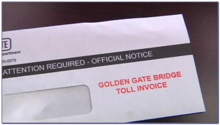 Pay Golden Gate Bridge Toll Invoice Online