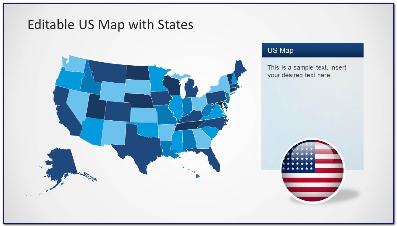 Powerpoint Us Map Template Free