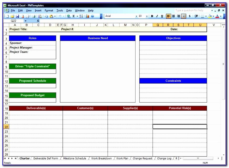 Project Dashboard Template Excel 2010