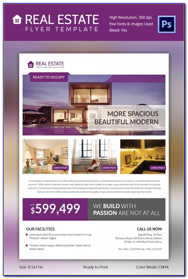 Real Estate Open House Flyer Templates Free