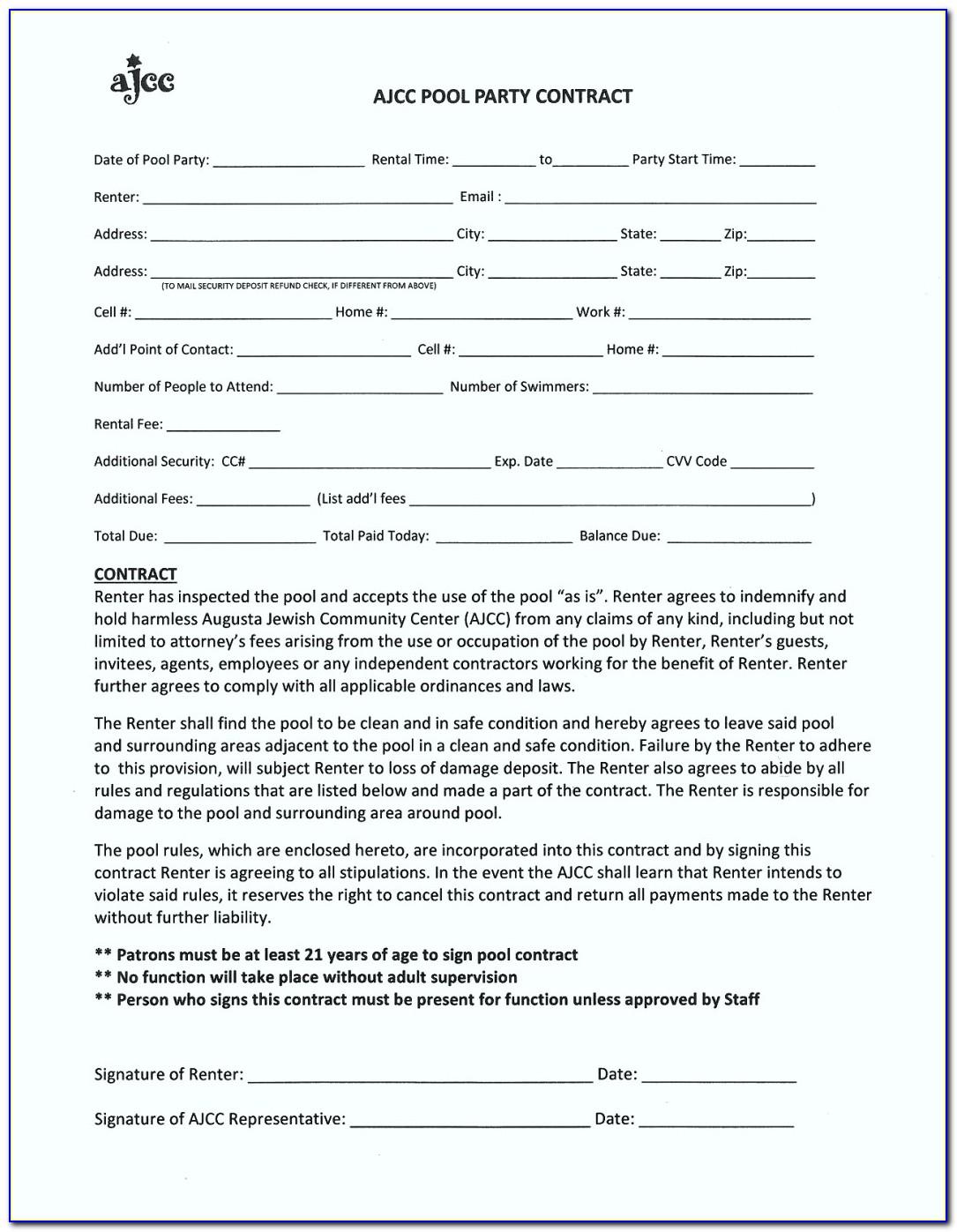 Simple Commercial Lease Agreement Form