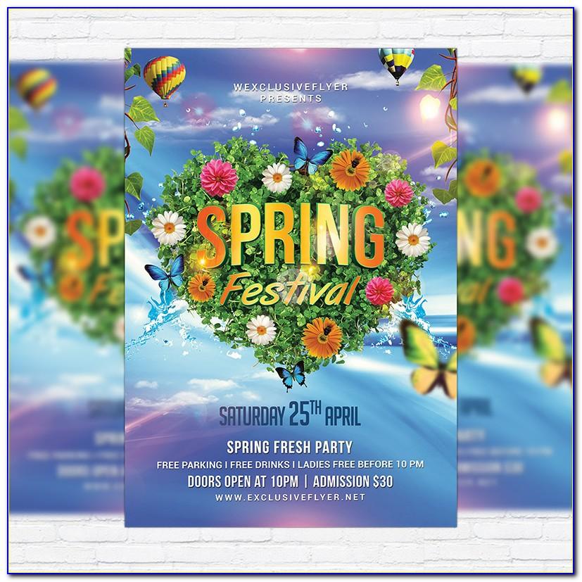 Spring Cleaning Flyer Template