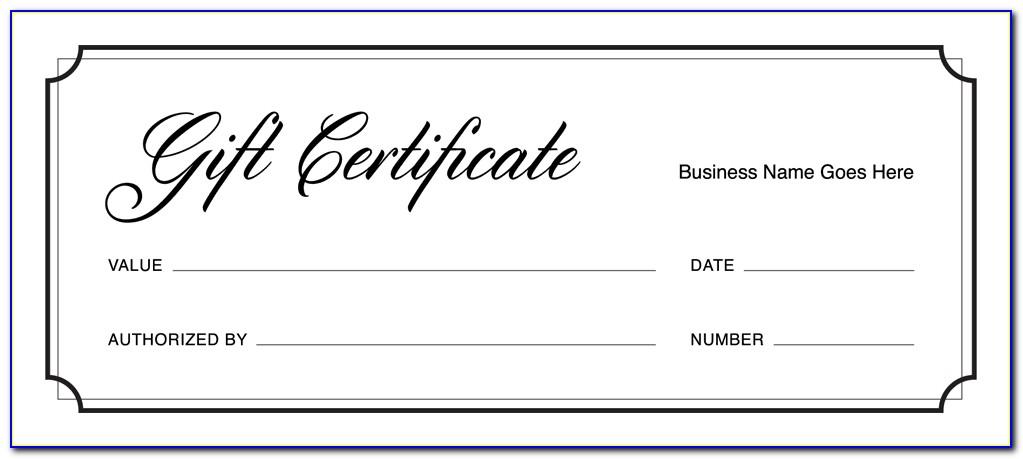 Template To Make A Gift Voucher