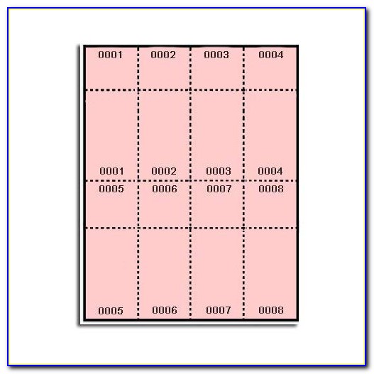 Templates For Raffle Tickets In Microsoft Word
