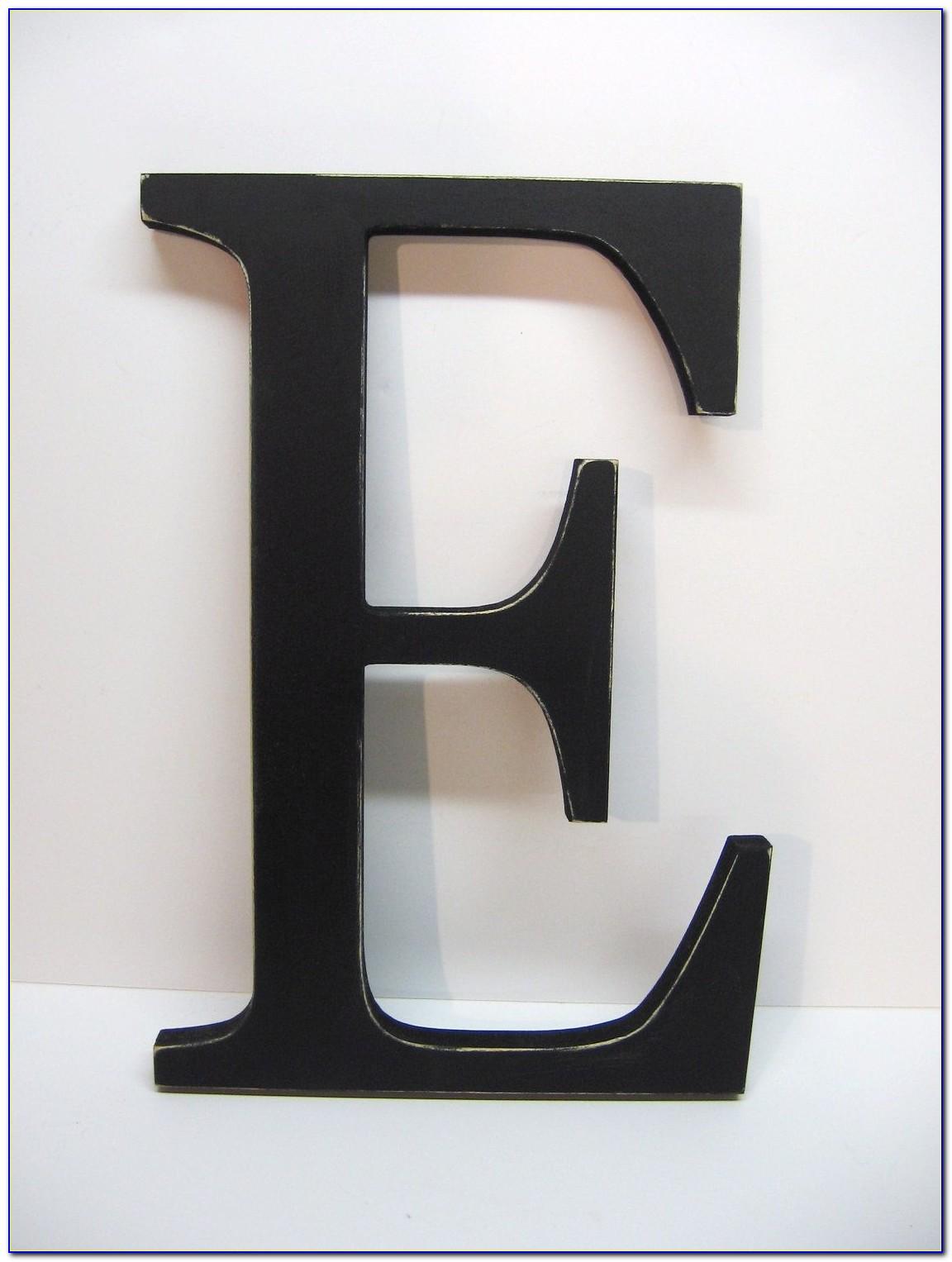 5 Inch Wooden Letters